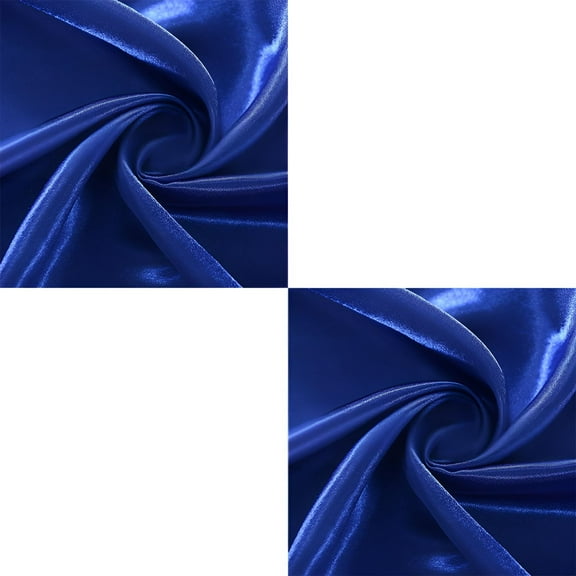 AUQ 2Pcs Blackout Curtains,Blackout Curtain Sets,Bedroom Curtains 2 Panel Sets,52"X84",Blue