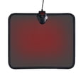 thumbnail image 1 of Upgraded Heated Foot Warmer Under Desk, Electric Floor Mat, 8 Temp Levels w/Timer, Energy-Saving, Splashproof, Heating Feet Pad for Desk, Office, Garage, XL (Black), 1 of 8
