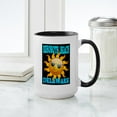 thumbnail image 4 of CafePress - The Beach Large Mug - 15 oz Ceramic Large White Novelty Mug, 4 of 4