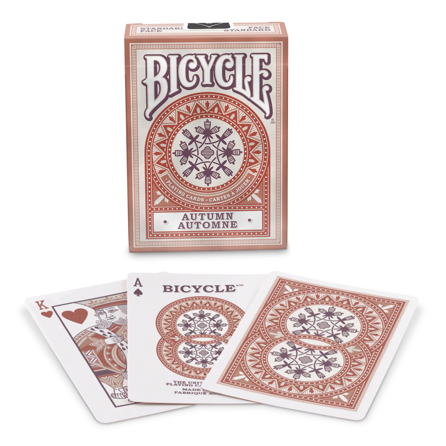 Bicycle Cards Bicycle Autumn Rose Playing Cards