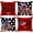 Red, variant on 4th of July Decorations Pillow Covers 18 x 18 Set of 4 Polka Dots Stars and Stripes Truck Throw Pillow Covers Patriotic Pillows Independence Memorial Day Decor Cushion Case