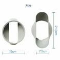 thumbnail image 3 of 150MM Portable Air Conditioner Window Exhaust Duct P-ipe Hose Interface, 3 of 8