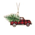 thumbnail image 1 of Lot de 2 Camion à Chèque avec Ornements d'Arbre, 1 of 1
