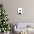 thumbnail image 3 of Stupell Industries Duck in Santa Hat Holiday Painting Black Framed Art Print Wall Art, 11 x 14, 3 of 9