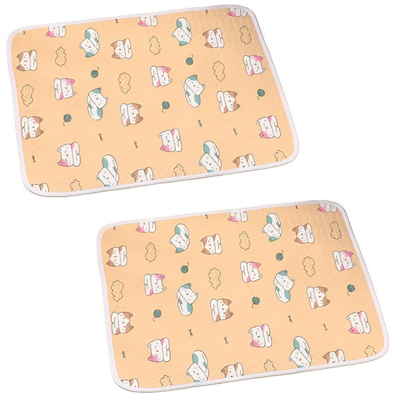 BESTSKY 2Pcs Dog Mat Scratch Proof Pet Blanket Pet Safe Pet Crate Pads S