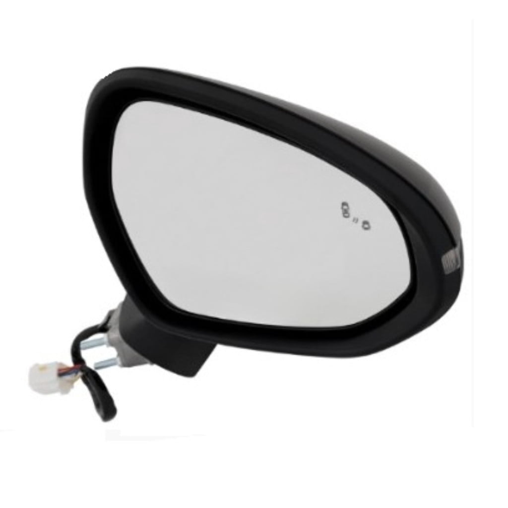 KarParts360 For Kia K5 2021 2022 2023 2024 Door Mirror Driver And Passenger Side | Pair | Paintable | Manual Folding | Power | Heated | In-housing Signal Light | GT-Line Model | KI1320246, KI1321246