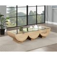 thumbnail image 2 of Meridian Furniture Beverwil Table Basse en Chêne Naturel, 2 of 7