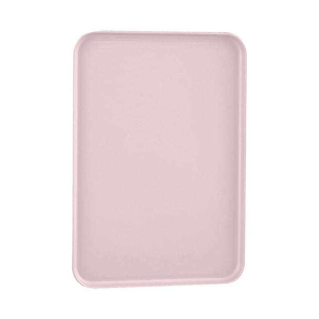 Plateau de Service à Grande Capacité Multi-Usage en Plastique Pratique de Qualité Alimentaire pour la Maison
