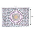 thumbnail image 4 of Multicolor Hippie Mandala Tapestry Poster Multi-styles Indian Wall Hanging Hippie Poster Bedspread Throw, 40x30 inches, 4 of 5