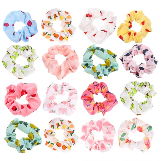 EeaseMX 16 coleteros coloridos para el pelo, accesorios para niñas
