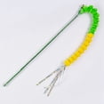 thumbnail image 4 of Cat Wand Toy Plush Interactive Creative Cat Teaser Stick Toy Kitten Play Wand, 4 of 10