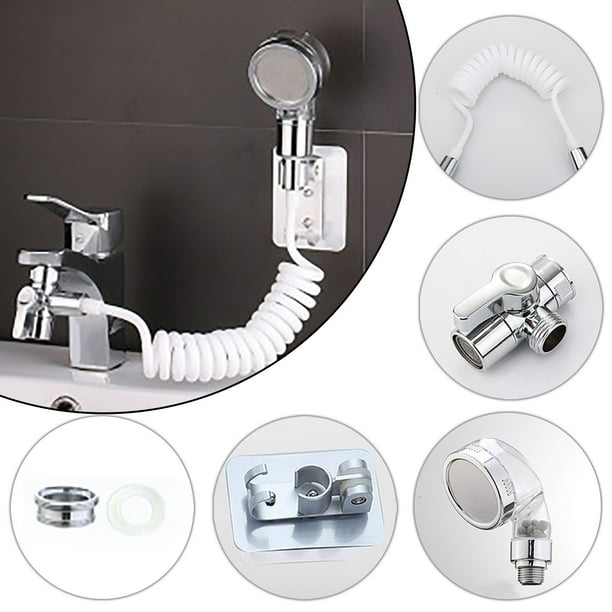 Faucet Extension Shower Set External Shampoo Artifact, Single Cut