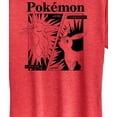 thumbnail image 3 of Pokémon - Espeon Umbreon Grid  - Women's Short Sleeve Graphic T-Shirt, 3 of 5