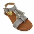 thumbnail image 2 of Victoria K Women's Tassel And Braided Sandals, 2 of 3