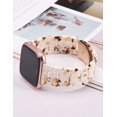 thumbnail image 6 of Wearlizer Resin and Stainless Steel Compatible with Fitbit Versa/Versa 2 /Versa Lite/Versa SE Bands Women Men, Lightweight Replacement Compatible for Fitbit Versa, 6 of 6