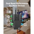 thumbnail image 5 of WiFi Extender 1200Mbps, WiFi Booster Repeater up to 12880 Sq Ft, 105 Devices, WiFi Extender Signal Booster for Home, 5 of 9