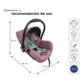 thumbnail image 3 of Portabebé Autoasiento D’bebé Mai Travel 3 En 1 Rosa, 3 of 5