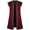 Red, variant on FASHOFT Adult Renaissance Pirate Halloween Long Embroidered Vest Cosplay Outfit Stage Performance Theme Party Fancy Dress Up Halloween S
