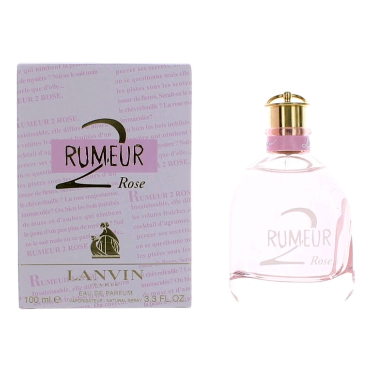 Lanvin, Rumeur 2 Rose 3.4 Edp Spray, 3.4 oz, Rose Jasmine Musk