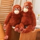 thumbnail image 2 of Simulation Monkey Orangutan Doll Super Soft Stuffed Animals Plush Toys Shoulder Bag Cartoon Sofa Decor Boys Girls Birthday Gifts, 2 of 5