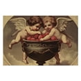 thumbnail image 2 of Nawy Cherubs Banner Woodcut Wooden Jigsaw Puzzle Gift for Family Friends 1000 PCS, 2 of 4