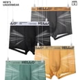 thumbnail image 3 of Mens Underwear, Low Rise Boxer Briefs for Men, Mens Breathable Trunks 4pcs, 3 of 22