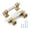 Brushed nickel and gold-2-1/2 In Hole Center-10, variant on 30 Pack 5 In Hole Center Matt Black Cabinet Pulls