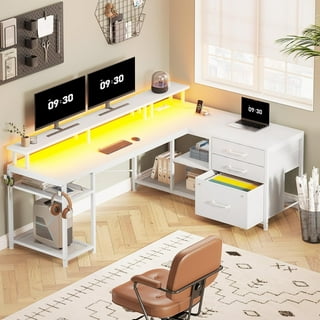 Walmart corner sale desk with drawers