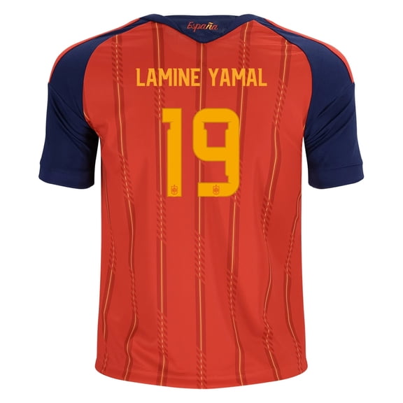 #19 Yamal Spain Home Soccer Jersey 2026