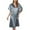 White, variant on TSADFHJI Robes for Women Silk Solid Color Female Ice Silk Nightdress Summer Short Sleeve Women's Gown M Black