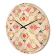 thumbnail image 3 of Designart 'Retro Triangular Design VII' Mid-Century Modern Wood Wall Clock, 3 of 5