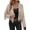 Apricot Color, variant on Women'S Faux Suede Leather Tassel Jackets with Lining Cropped Fringe Coats Fall Fashion Must Haves Black L