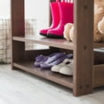 thumbnail image 3 of IRIS USA Kid's Clothing Garment Rack Dark Brown, 3 of 6
