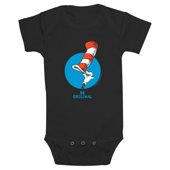 Infants' Dr. Seuss Tip the Hat Be Original Bodysuit