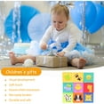 thumbnail image 3 of MasteelfCA 9pcs Building Blocks Stacking Baby Toys Toddler Colorful Stacking Blocks Set, 3 of 7