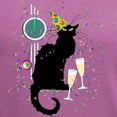 thumbnail image 3 of CafePress - Chat Noir New Years Pa Women's V Neck Dark T Shirt - Women's V-Neck Dark T-Shirt, 3 of 4