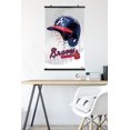 thumbnail image 3 of MLB Atlanta Braves - Drip Helmet 20 Wall Poster, 22.375" x 34", 3 of 5