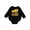 AB-Black, variant on Inktastic 1st Birthday Construction Truck Cement Mixer Baby Fleece Bodysuit