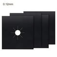 thumbnail image 1 of 4Pcs Cuisinière Couvre Cuisinière Protecteur Doublure Antiadhésif Réutilisables Four Pads Mats, 1 of 10