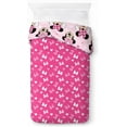 thumbnail image 3 of Disney Minnie Mouse Hearts & Love 100% Cotton Single Duvet Cover Set - Includes, 3 of 6