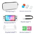 thumbnail image 6 of New Switch OLED Host Storage Bag Tempered Glass Protection Shell Set Chinese Style Polyurethane Material from Mainland China, 6 of 14