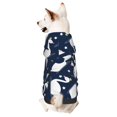 thumbnail image 1 of Fotbe Swan Sudadera con Estampado para Perros Pequeños – Suéter con Capucha para Mascotas, Tela Suave de Forro Polar con Bolsillo-Large, 1 of 7