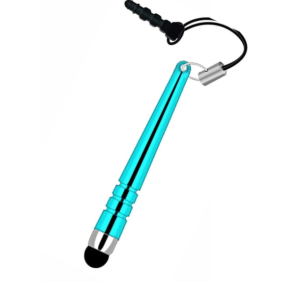 Blue Stylus for Consumer Cellular ConnectPad - Touch Pen Aluminum Compact