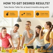 NuBest Doctor Taller, Premium Formula Supports Bone Health for Ages (8+) and Teens, 60 Vegan Capsules
