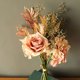 thumbnail image 5 of Ramos de Rosas Falsas Matsuzay Decoración Champán Rosado HA084120-02, 5 of 6