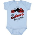 thumbnail image 3 of Inktastic My Nana Loves Me with Cute Ladybugs Boys or Girls Baby Bodysuit, 3 of 5