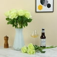 thumbnail image 5 of 12PC Black Roses Artificial Flowers Fake Roses Silk Realistic Roses Bouquet Flowers with Long Stems for Wedding Home Party Centerpieces Decorations, 5 of 5