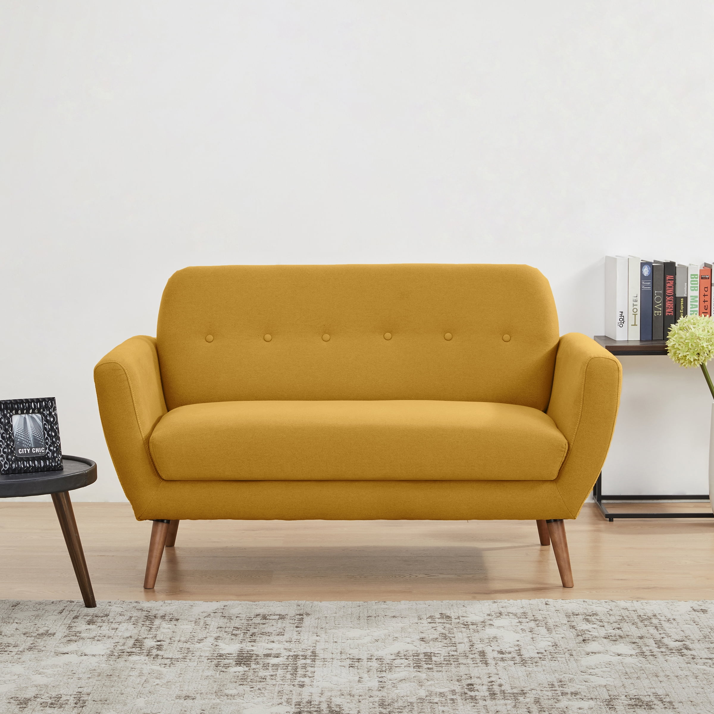 Sofa, Loveseat Home A&D Mustard Oakland