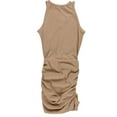 thumbnail image 2 of n:philanthropy Womens Charley Tank Mini Dress, Brown, Small, 2 of 2