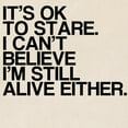 thumbnail image 2 of CafePress - Old, OK To Stare, Funny Tote Bag - Unisex Canvas Tote Bag, Beige, 1-Piece, 2 of 7